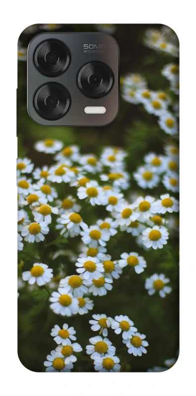 Чехол на ZTE Blade V70 Design Ромашки v13 фото 2 из 2