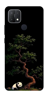 Чохол на Oppo A15s / A15 Panda and tree фото 1 з 1