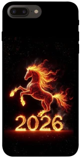 Чохол на Apple iPhone 7 plus / 8 plus Red Fire Horse ver.1 фото 1 з 1