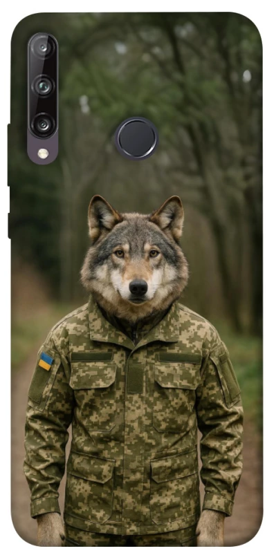 Чохол на Huawei P40 Lite E Вовк захисник фото 1 з 1