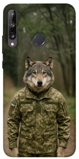 Чохол на Huawei P40 Lite E Вовк захисник фото 1 з 1