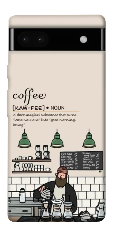 Чехол на Google Pixel 6a Kaw-fee фото 1 из 1