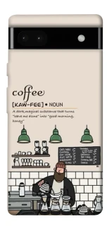 Чехол на Google Pixel 6a Kaw-fee фото 1 из 1