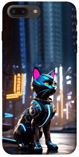 Чехол на Apple iPhone 7 plus / 8 plus Cyber cat фото 1 из 1