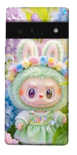 Чехол на Google Pixel 6 Pro Labubu & Flowers ver.2 фото 1 из 1