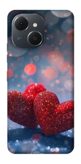 Чохол на TECNO Spark 40C Red hearts фото 1 з 1