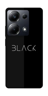 Чехол на Xiaomi Poco M6 Pro 4G Black фото 1 из 1