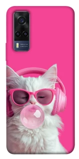 Чохол на Vivo Y53s Pink kitty фото 1 Чохол на Vivo Y53s Pink kitty фото 1 з 1