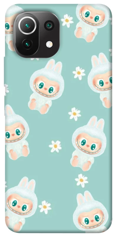 Чохол на Xiaomi Mi 11 Lite Labubu Green фото 1 з 1