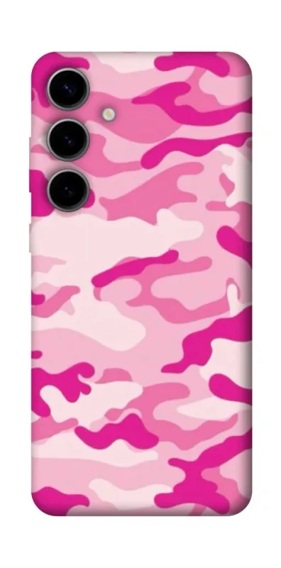 Чехол на Samsung Galaxy S25 camouflage pink фото 1 из 1