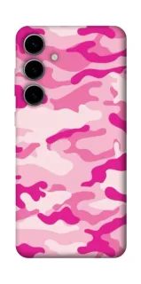 Чехол на Samsung Galaxy S25 camouflage pink фото 1 из 1