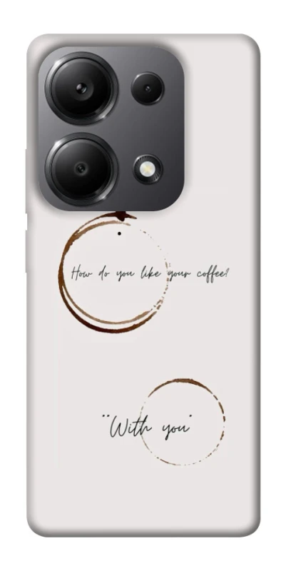 Чохол на Xiaomi Redmi Note 13 Pro 5G Coffee with you фото 1 з 1