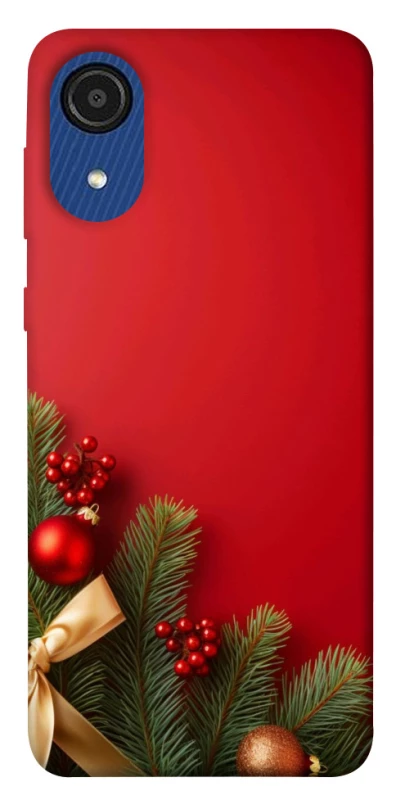 Чехол на Samsung Galaxy A03 Core Новогодний v21 фото 1 из 1