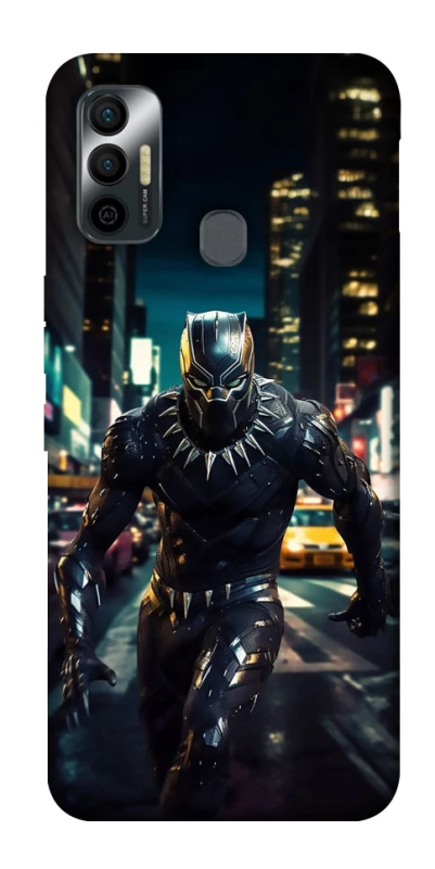 Чохол на TECNO Spark 7 Black Panther фото 1 з 1