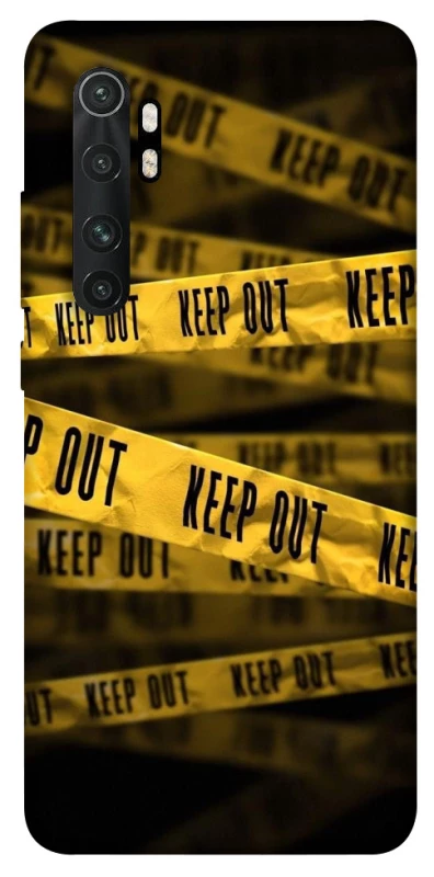 Чохол на Xiaomi Mi Note 10 Lite keep out фото 1 з 1