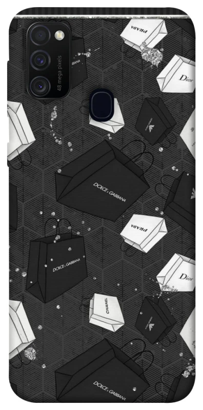 Чехол на Samsung Galaxy M21 Fashion collage ver.3 фото 1 из 1