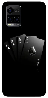 Чохол на Vivo Y21 / Y33s Black Cards фото 1 з 1