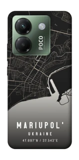 Чехол на Xiaomi Poco M7 pro 5G Mariupol map фото 1 из 1