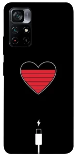 Чехол на Xiaomi Poco M4 Pro 5G Charge your heart фото 1 из 1