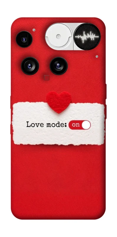Чохол на Nothing Phone (3) Love Mode ON фото 1 з 1
