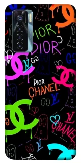 Чехол на TECNO Camon 17 Pro Fashion collage ver.5 фото 1 из 1