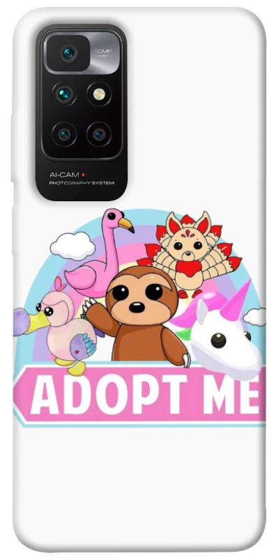 Чохол на Xiaomi Redmi 10 Adopt Me Pets Logo фото 1 з 1