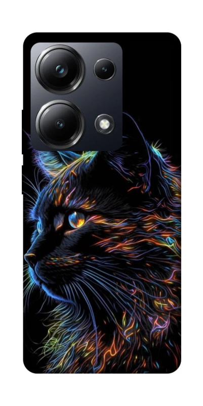 Чехол на Xiaomi Poco M6 Pro 4G Черный кот фото 1 из 1