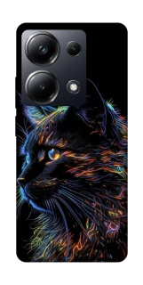 Чехол на Xiaomi Poco M6 Pro 4G Черный кот фото 1 из 1