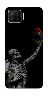 Чехол на Oppo A73 (2017) Skeleton vs Rose фото 1 из 1