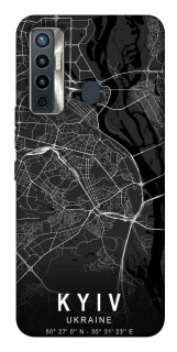 Чехол на TECNO Camon 17 Kyiv map фото 1 из 1