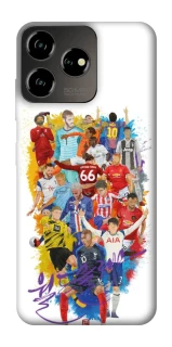 Чехол на ZTE Blade V50 Design 4G Football Abstract v2 фото 1 из 1