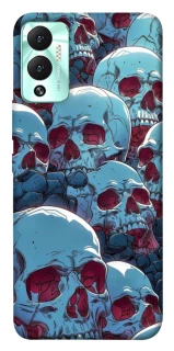 Чехол на Infinix Hot 12 Play Skulls v2 фото 1 из 1