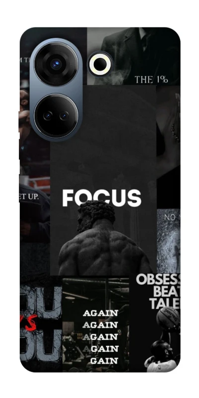 Чехол на TECNO Camon 20 Pro (CK7n) Focus collage фото 1 из 1