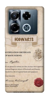 Чохол на Infinix Note 40 Pro 4G The Hogwarts acceptance letter фото 1 з 1