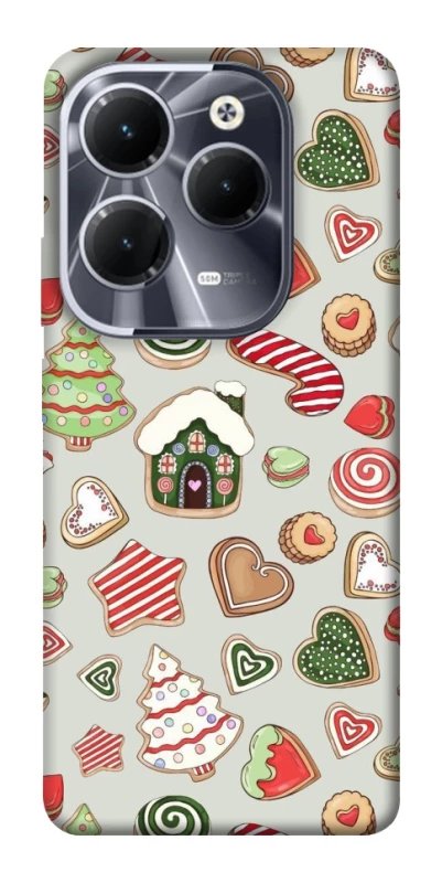 Чехол на Infinix Hot 40 Pro Новогодний v7 фото 1 из 1