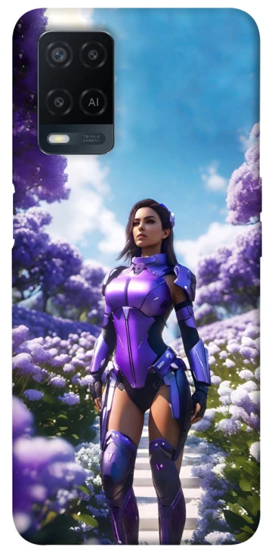 Чохол на Oppo A54 4G Cyber space girl ver.4 фото 1 з 1