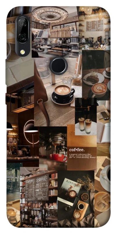 Чохол на Huawei P Smart Z Coffee collage ver.2 фото 1 з 1