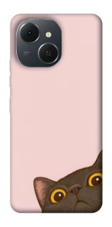 Чехол на TECNO Spark 40C Peeping cat фото 1 из 1