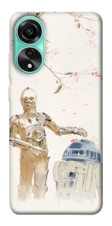 Чохол на Oppo A78 4G Star Wars robots фото 1 з 1