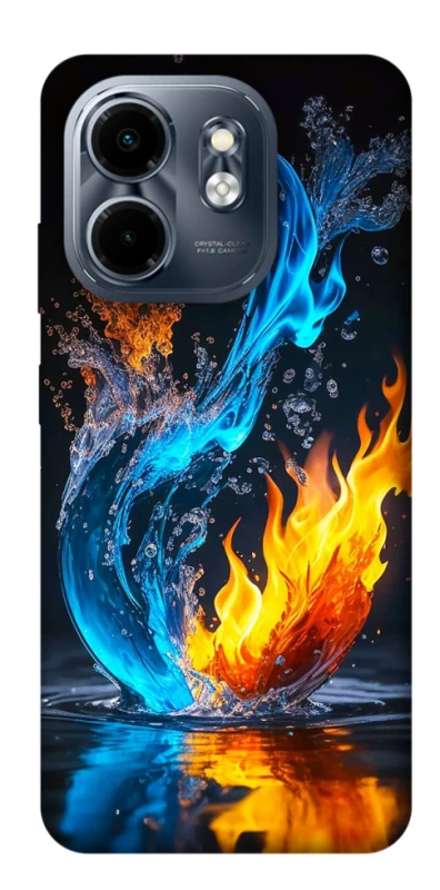 Чохол на Infinix Smart 9 4G / Hot 50i Water And Fire фото 1 з 1