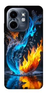 Чохол на Infinix Smart 9 4G / Hot 50i Water And Fire фото 1 Чохол на Infinix Smart 9 4G / Hot 50i Water And Fire фото 1 з 1