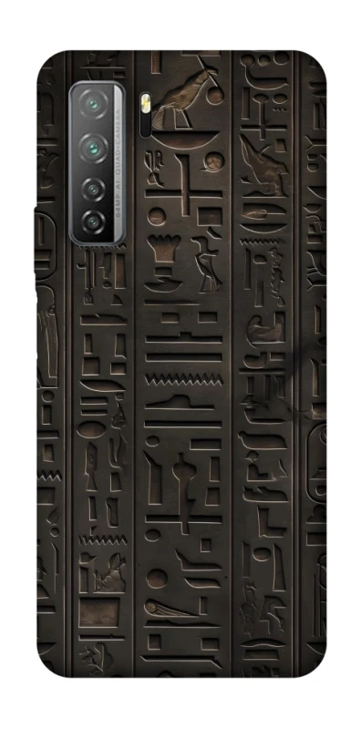 Чехол на Huawei Nova 7 SE Hieroglyphs фото 1 из 1