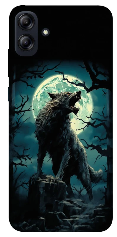 Чохол на Samsung Galaxy A04e Вовк під місяцем фото 1 з 1
