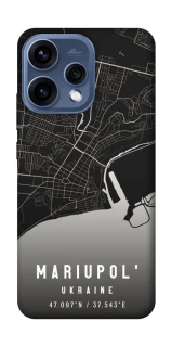 Чехол на Oppo Reno 15 Mariupol map фото 1 из 2