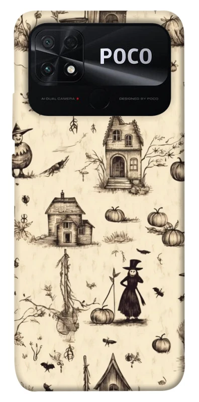 Чохол на Xiaomi Poco C40 Halloween aesthetic ver.1 фото 1 з 1