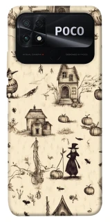 Чехол на Xiaomi Poco C40 Halloween aesthetic ver.1 фото 1 из 1