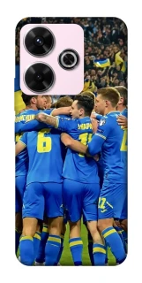 Чехол на Xiaomi Poco M6 4G Сборная Украины v3 фото 1 из 1