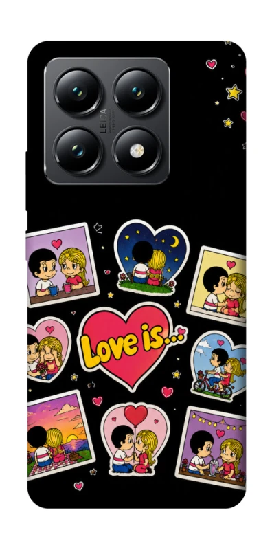 Чехол на Xiaomi 14T Love is ver.2 фото 1 из 1