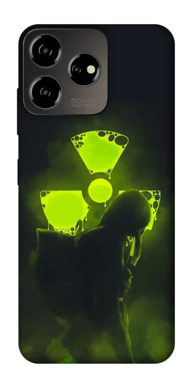 Чохол на ZTE Blade V50 Design 4G Радіація v2 фото 1 з 1