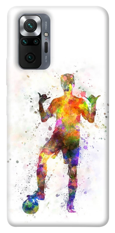 Чохол на Xiaomi Redmi Note 10 Pro Max Football Player v3 фото 1 з 1